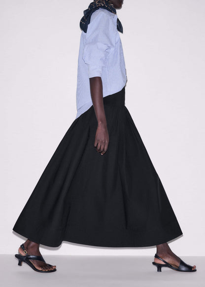 ME+EM Clothing Black Mixed Media Maxi Skirt