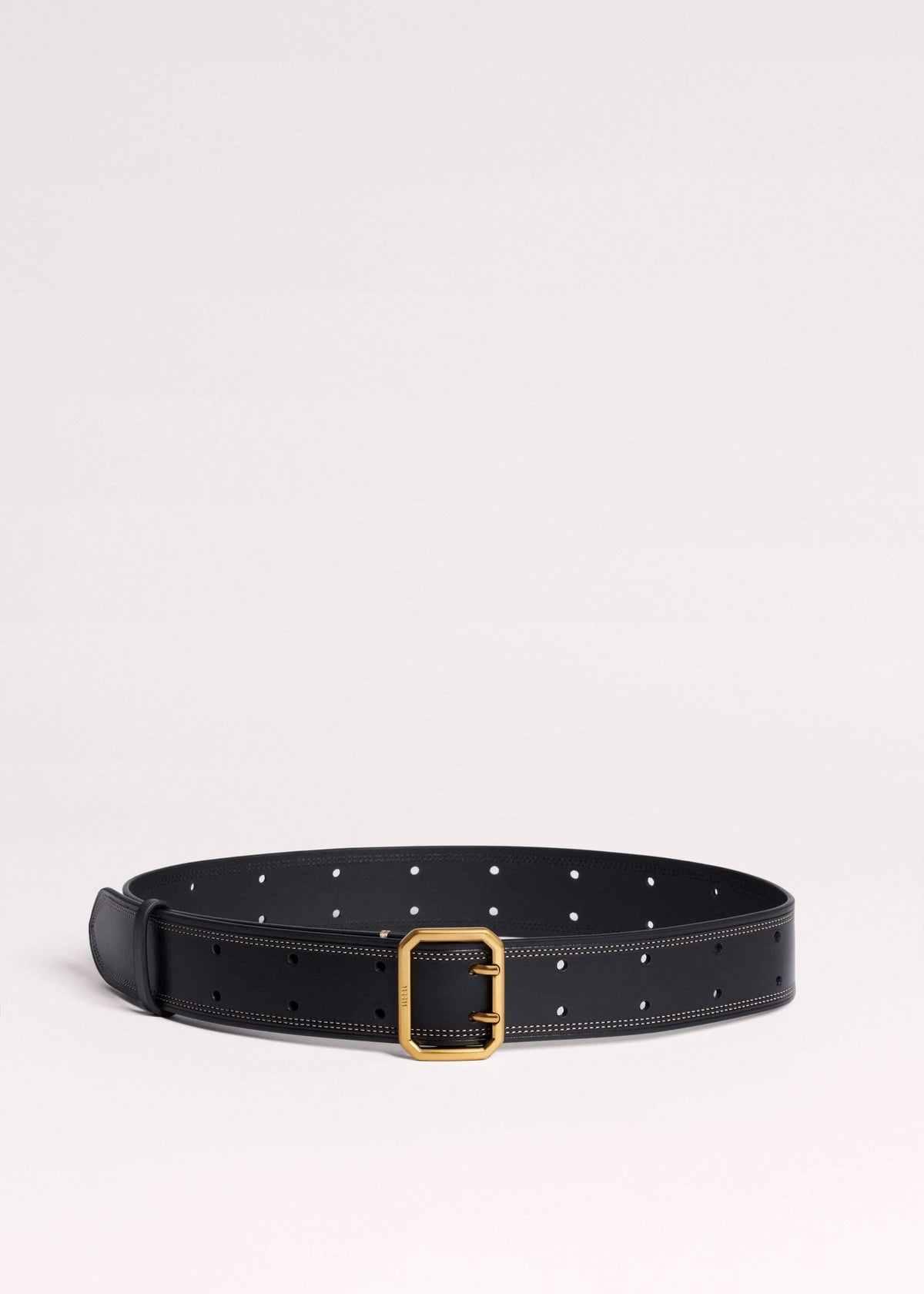 ME+EM Clothing|Accessories Black Double Prong Belt