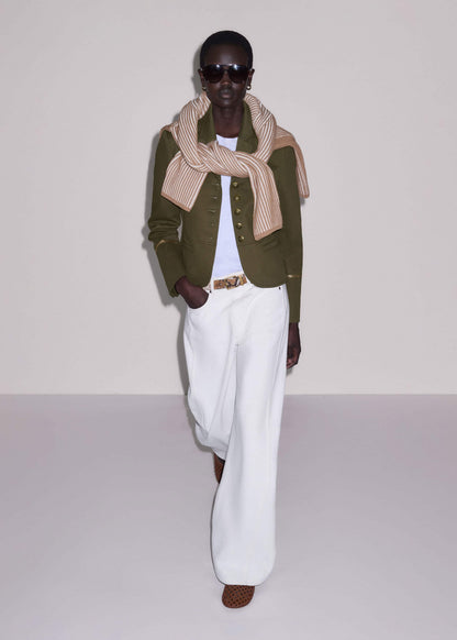 ME+EM Clothing Khaki Wear With Everything Fitted Utility Jacket