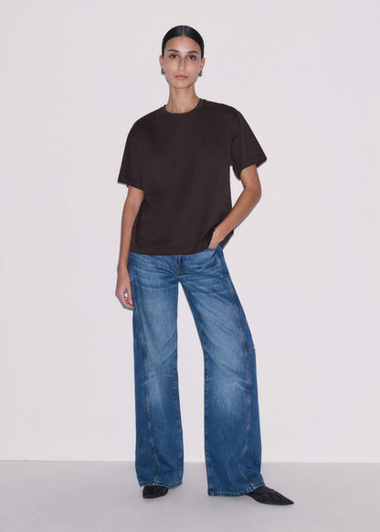 ME+EM Clothing Brown Oversized Tee