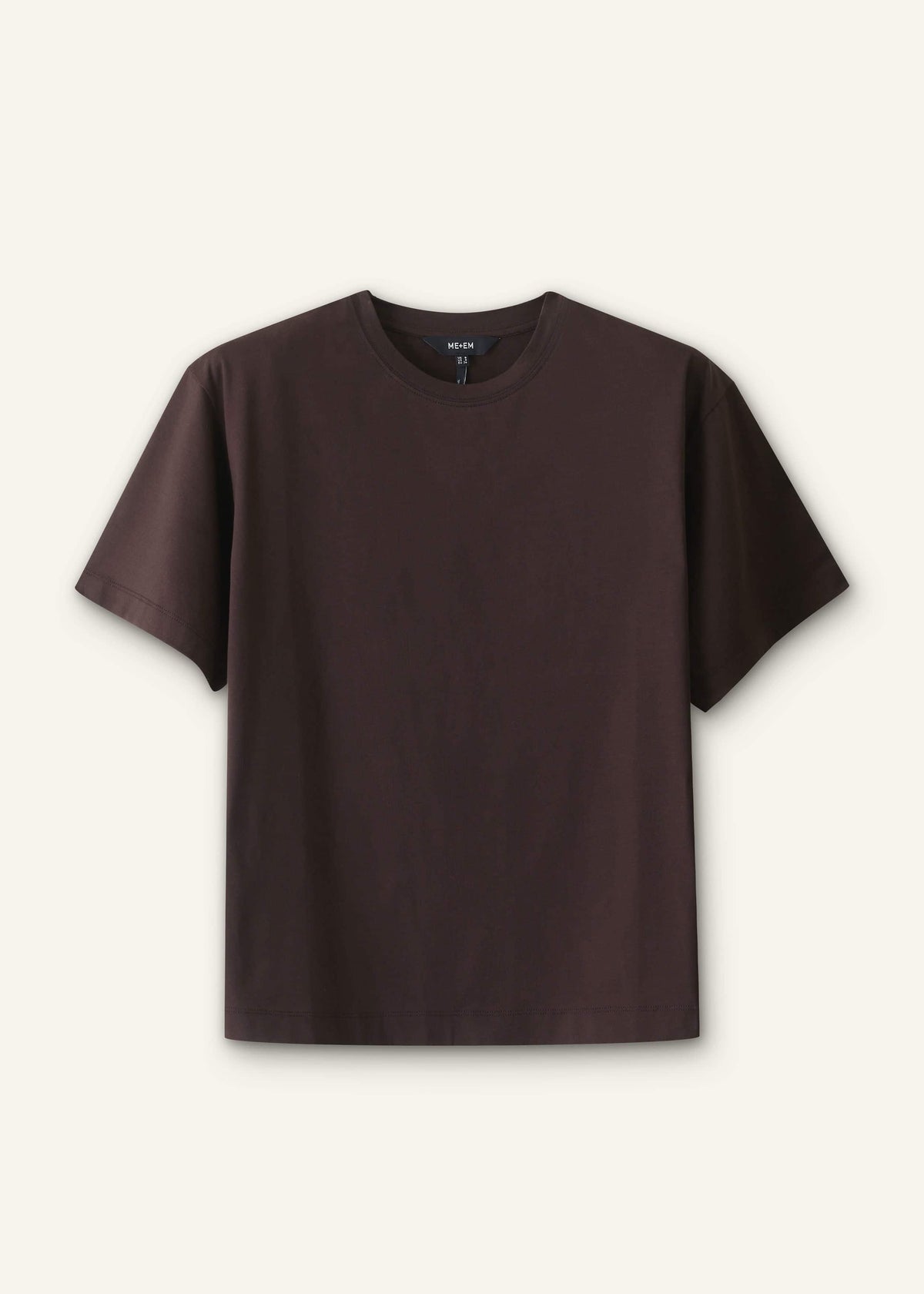 ME+EM Clothing Brown Oversized Tee