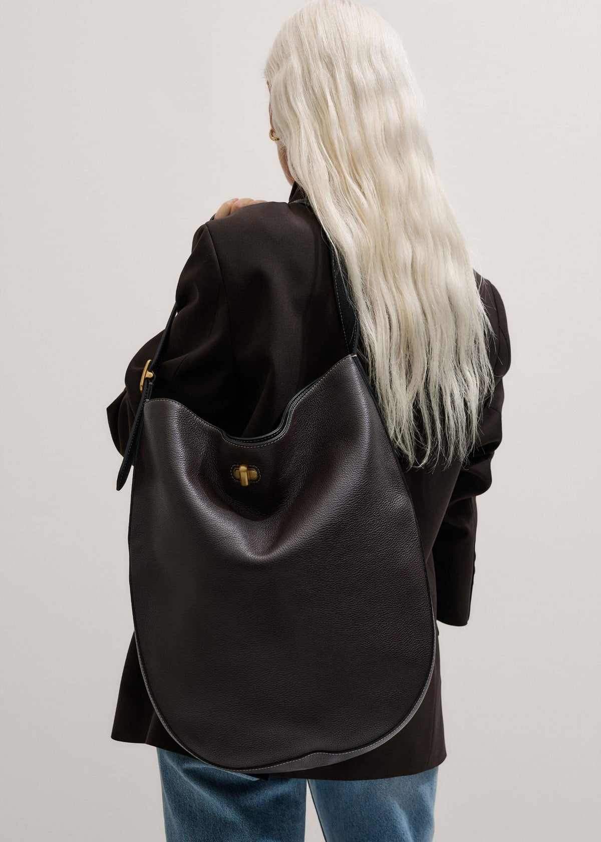 ME+EM Clothing|Accessories Brown Clever Commuter Bag