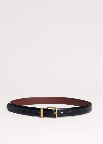 ME+EM Clothing|Accessories Dark Cinnamon Reversible Belt