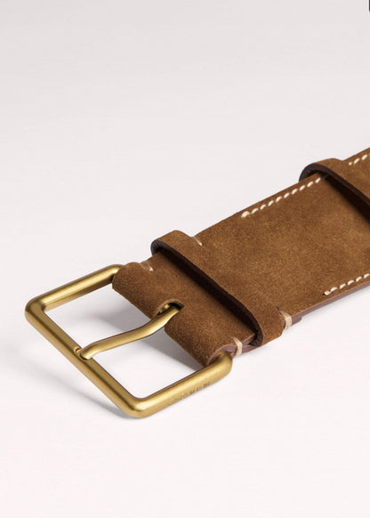ME+EM Clothing|Accessories Brown Wide Waist Belt
