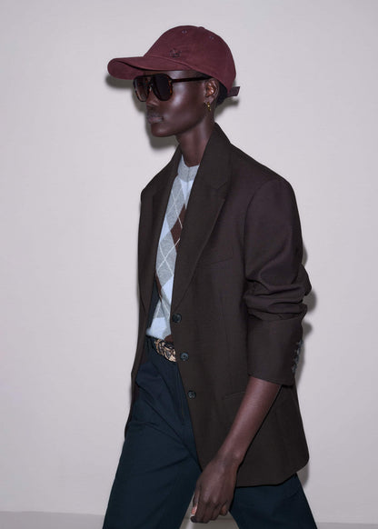 ME+EM Clothing|Accessories Cinnamon Brown Soft Baseball Cap