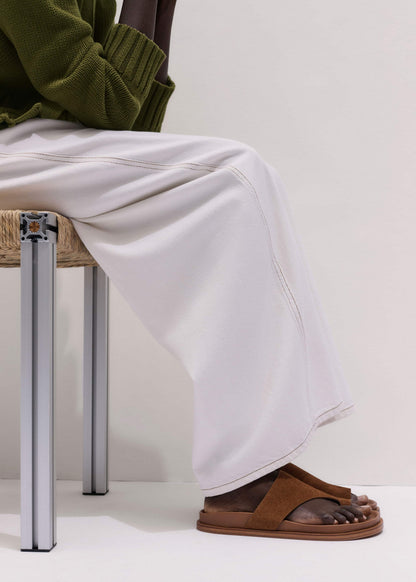 ME+EM Clothing|Accessories Tan Brown Asymmetric Sandal