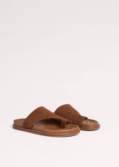 ME+EM Clothing|Accessories Tan Brown Asymmetric Sandal