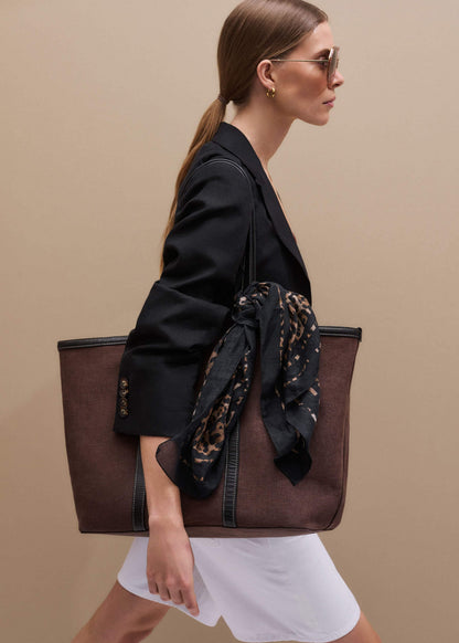 ME+EM Clothing|Accessories Brown Reversible Tote