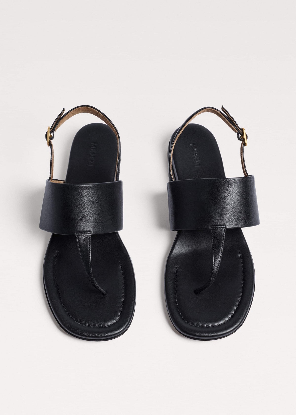 ME+EM Clothing|Accessories Black Minimal Sandal