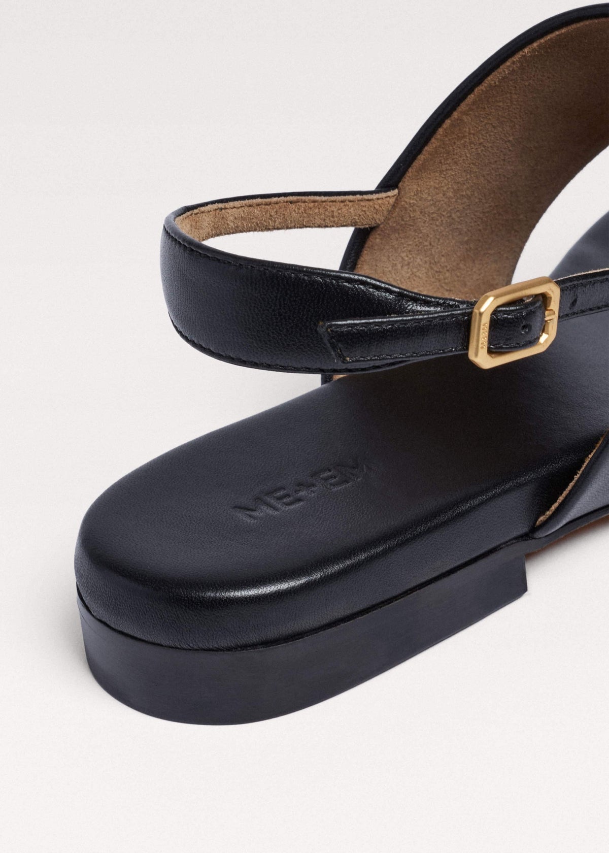 ME+EM Clothing|Accessories Black Minimal Sandal