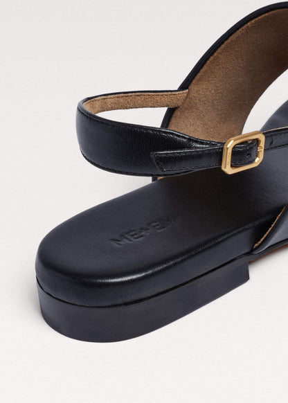 ME+EM Clothing|Accessories Black Minimal Sandal