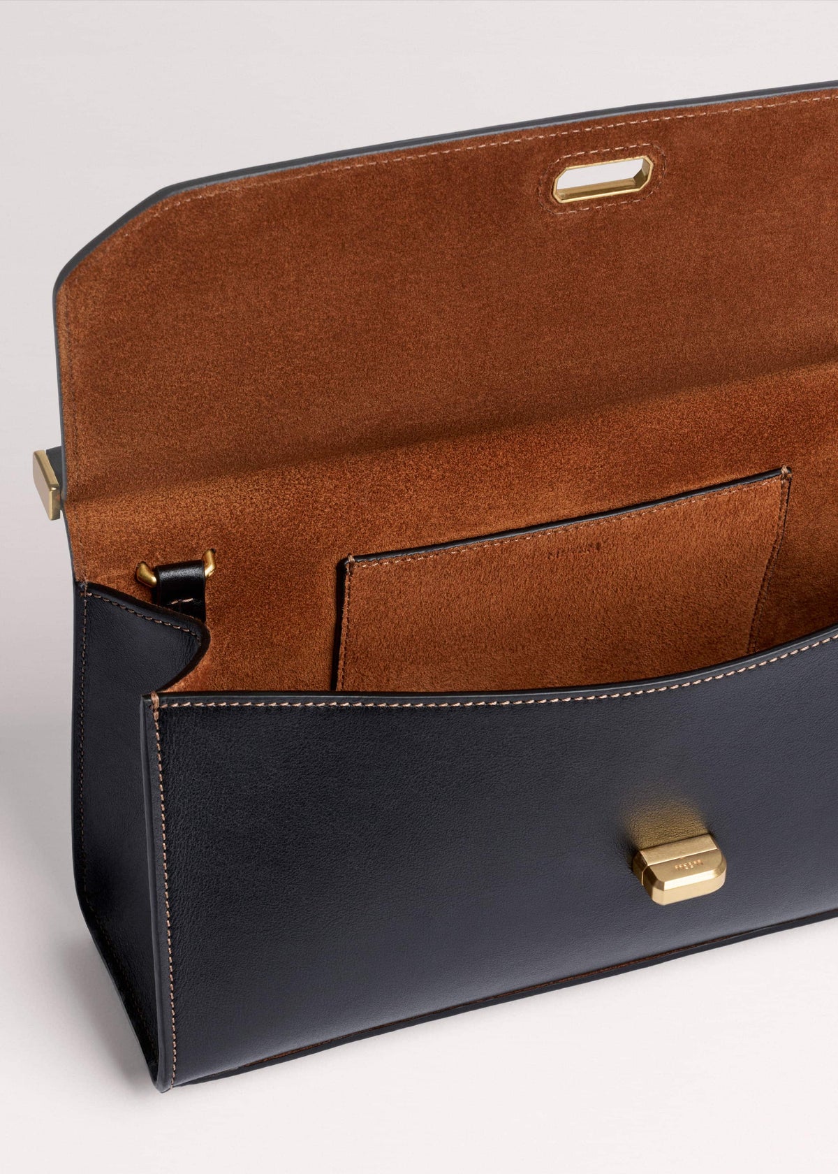 ME+EM Clothing|Accessories Black Tailored Clutch Bag