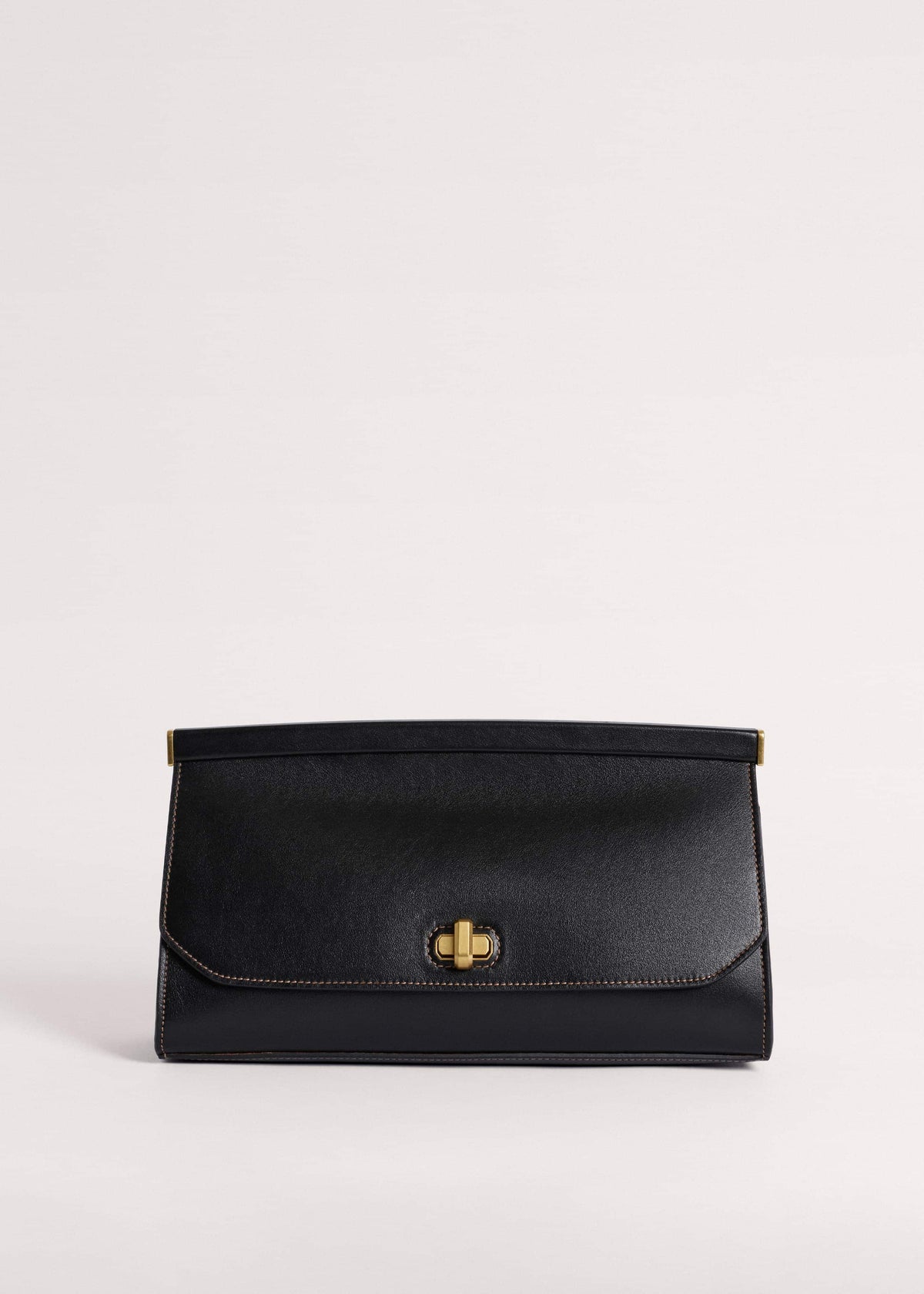 ME+EM Clothing|Accessories Black Tailored Clutch Bag