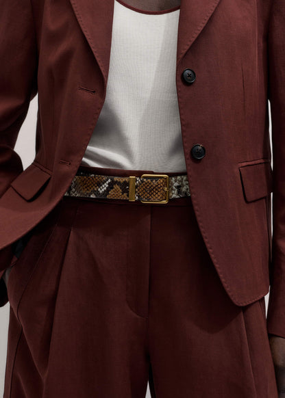 ME+EM Clothing Cinnamon Brown Icon Oversized Blazer Suit