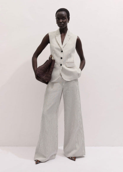 ME+EM Clothing Ivory Slim Vest