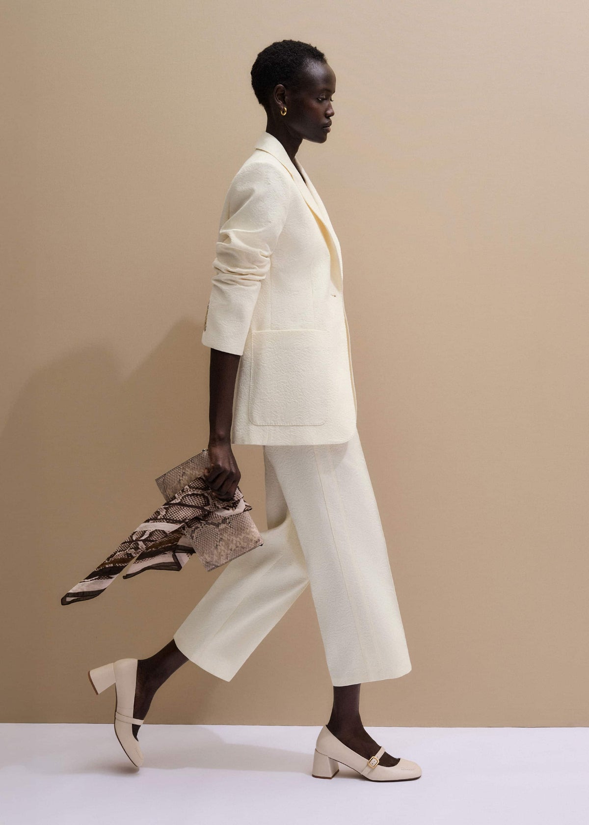 ME+EM Clothing|Accessories Cream Classic Mary Jane Heel