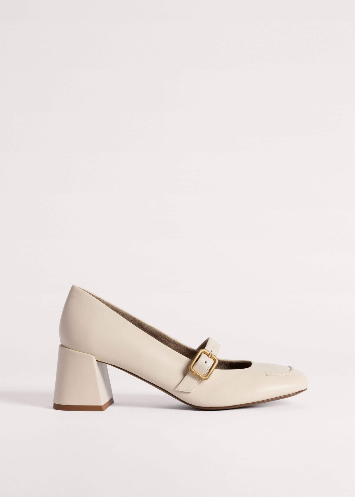ME+EM Clothing|Accessories Cream Classic Mary Jane Heel