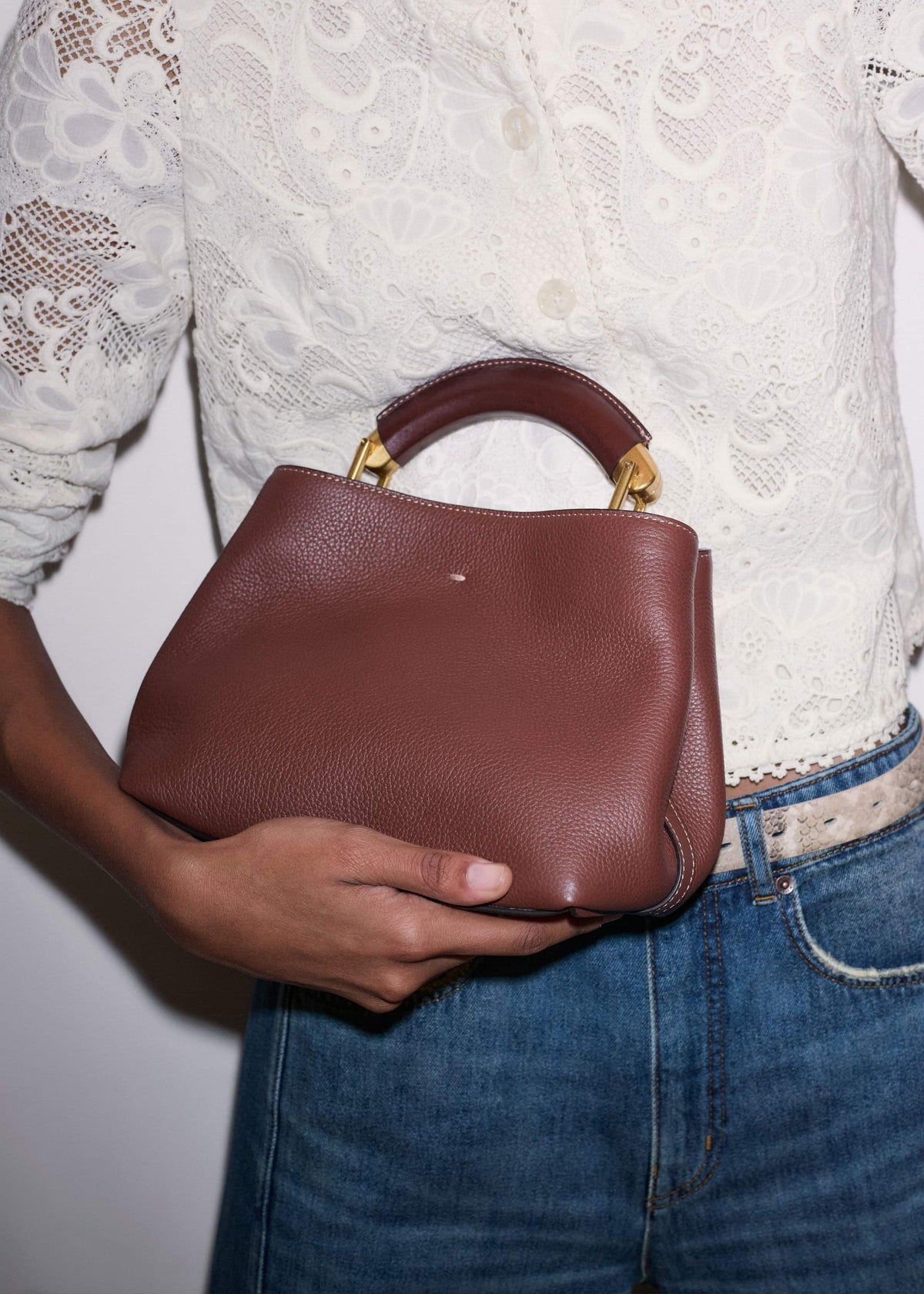 ME+EM Clothing|Accessories Brown Mini Day Bag