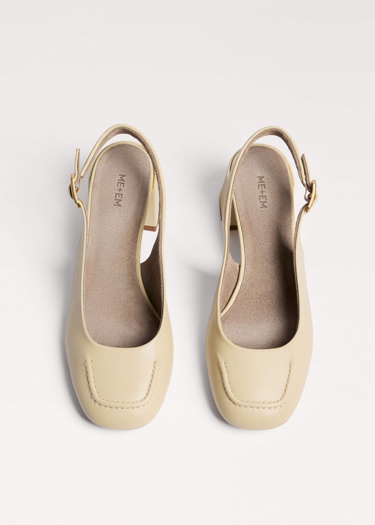 ME+EM Clothing|Accessories Cream Occasion Slingback Heel