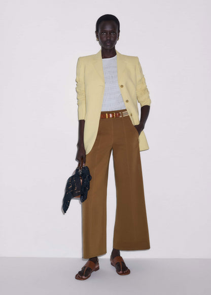 ME+EM Accessories Brown Minimal Sandal
