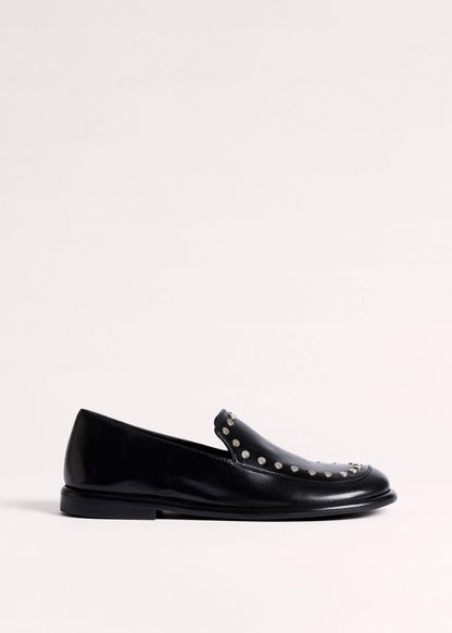 ME+EM Accessories Black Stud Travel Loafer