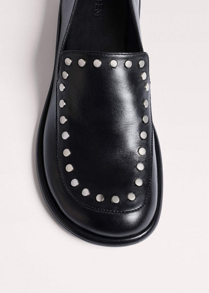 ME+EM Accessories Black Stud Travel Loafer
