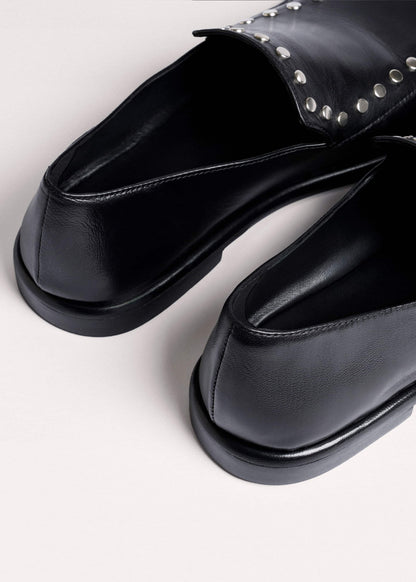 ME+EM Accessories Black Stud Travel Loafer
