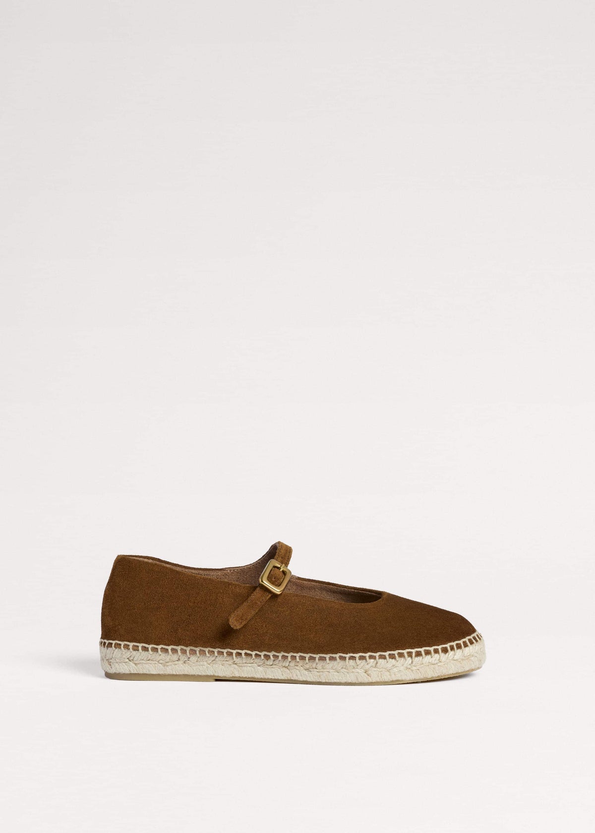 ME+EM Accessories Olive Green Espadrille Mary Jane