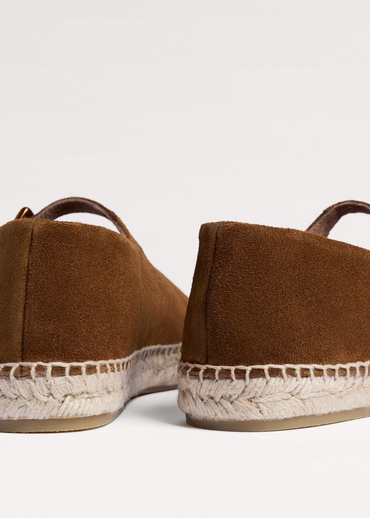 ME+EM Accessories Olive Green Espadrille Mary Jane