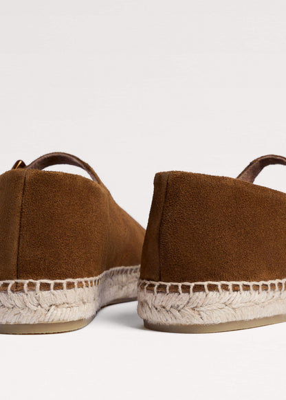 ME+EM Accessories Olive Green Espadrille Mary Jane