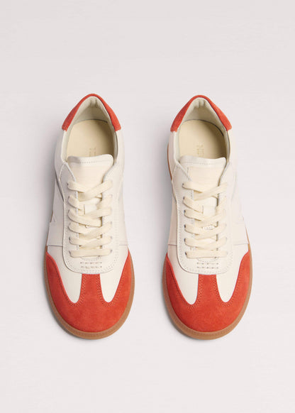 ME+EM Accessories White + Orange Retro Trainer