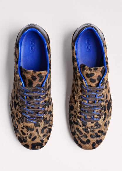 ME+EM Accessories Brown Leopard Print Retro Runner