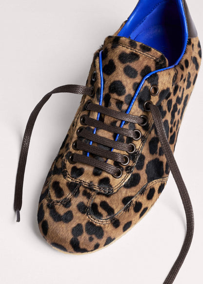 ME+EM Accessories Brown Leopard Print Retro Runner