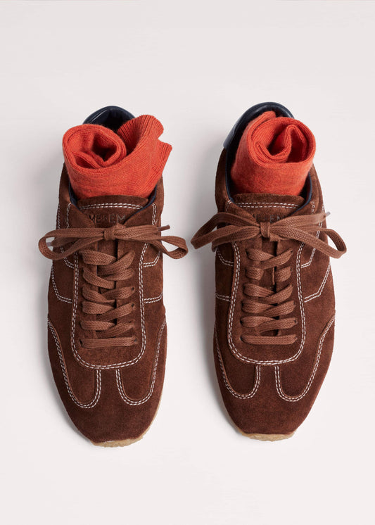 ME+EM Accessories Brown Retro Runner Sneaker