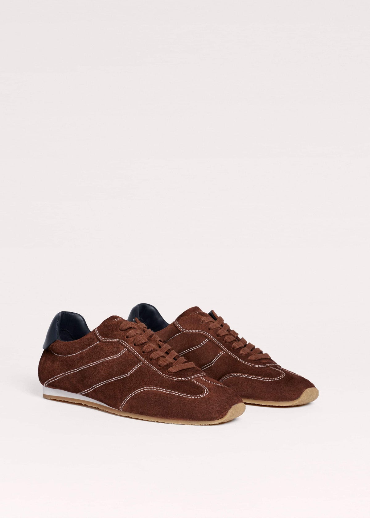 ME+EM Accessories Brown Retro Runner Sneaker