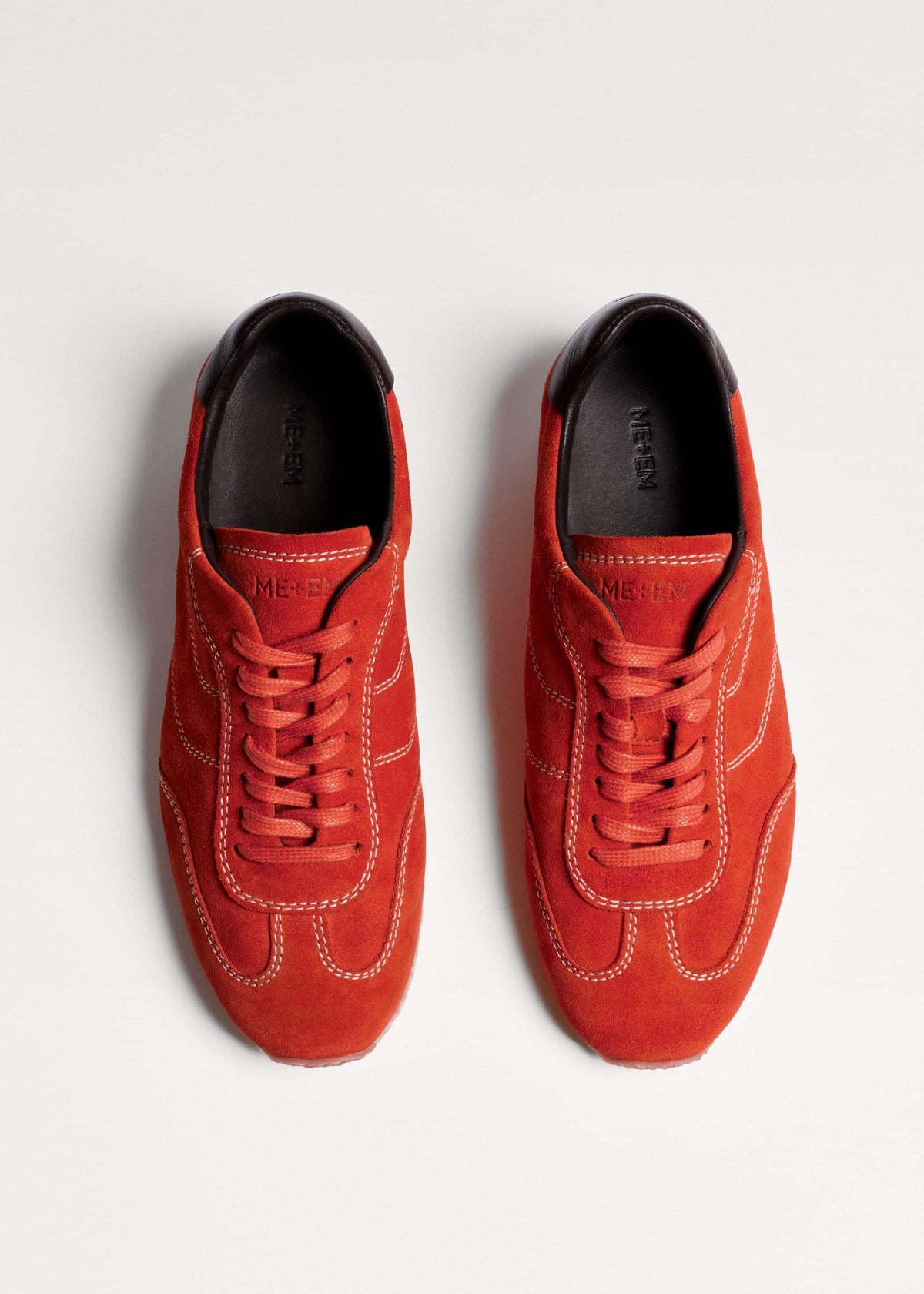 ME+EM Accessories Orange Retro Runner Sneaker