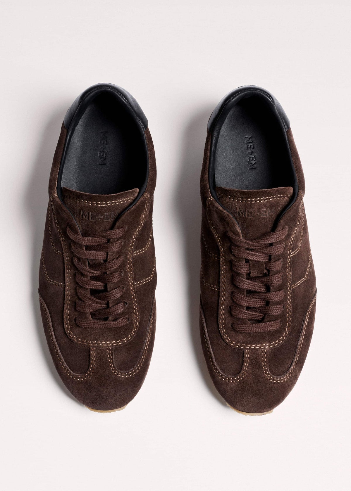 ME+EM Accessories Brown Retro Runner Sneaker