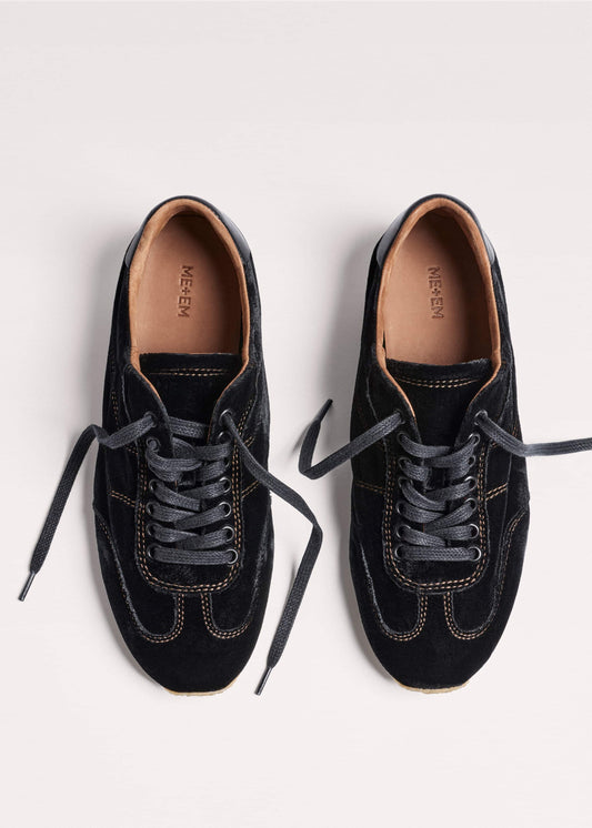 ME+EM Accessories Black Velvet Retro Runner