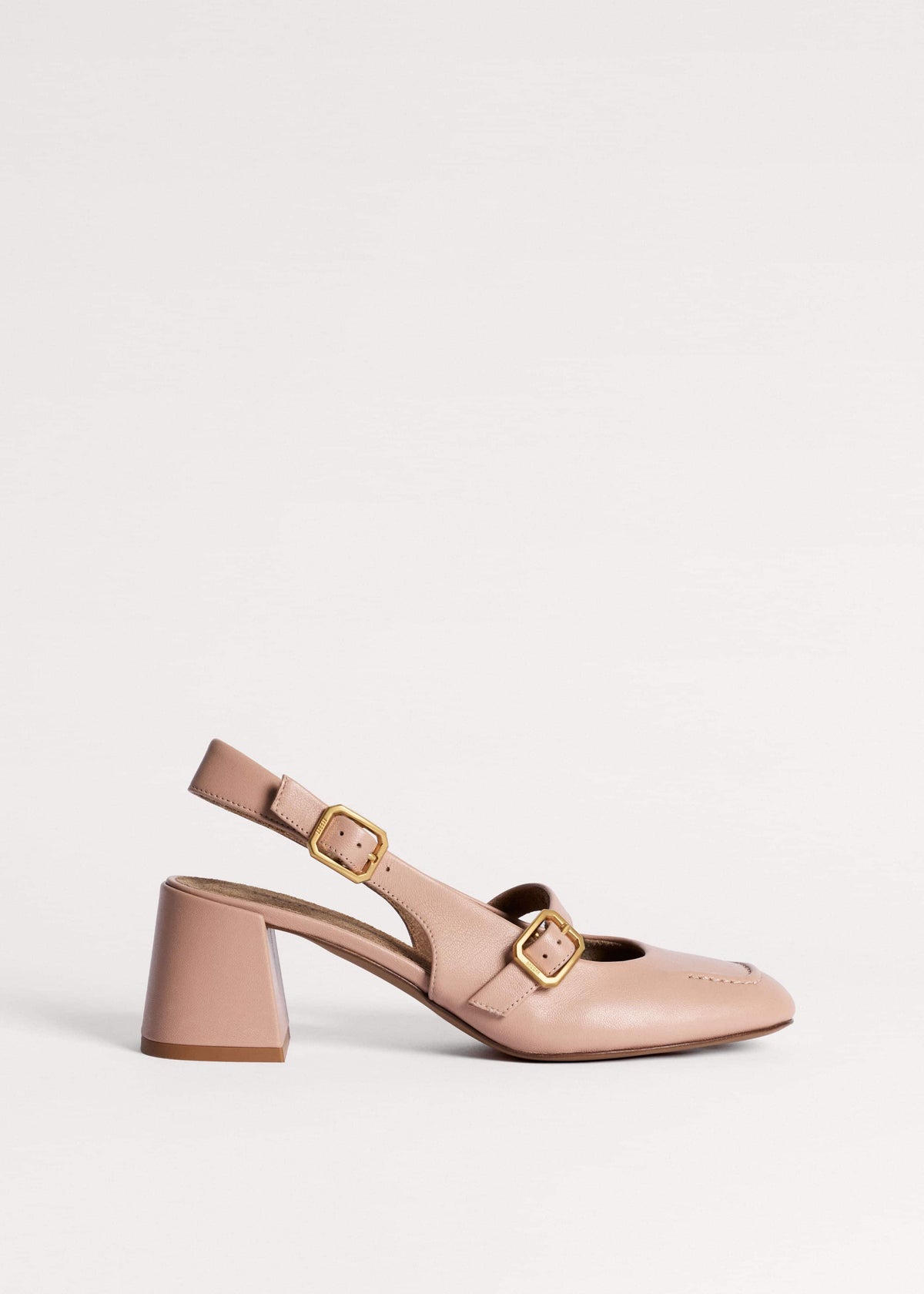 ME+EM Accessories Pink Mary Jane Slingback