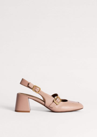 ME+EM Accessories Pink Mary Jane Slingback