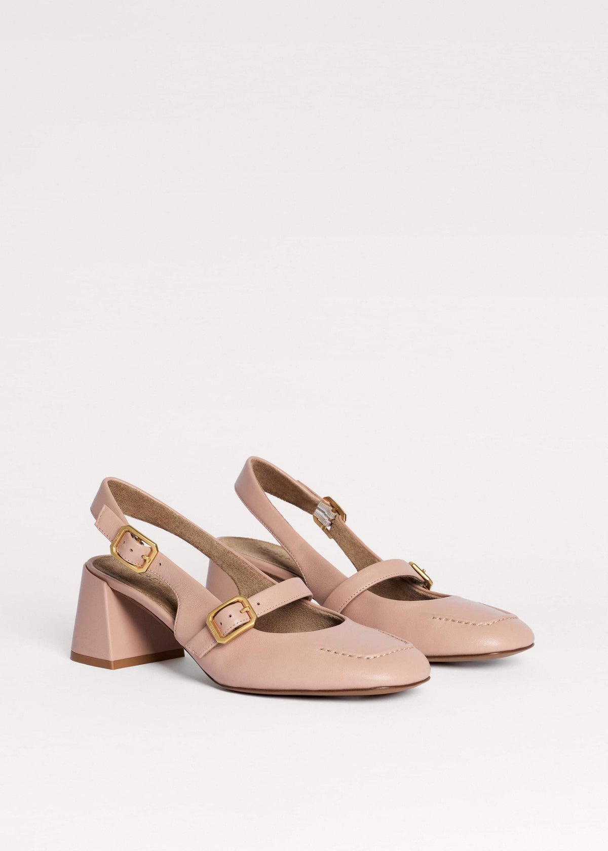 ME+EM Accessories Pink Mary Jane Slingback