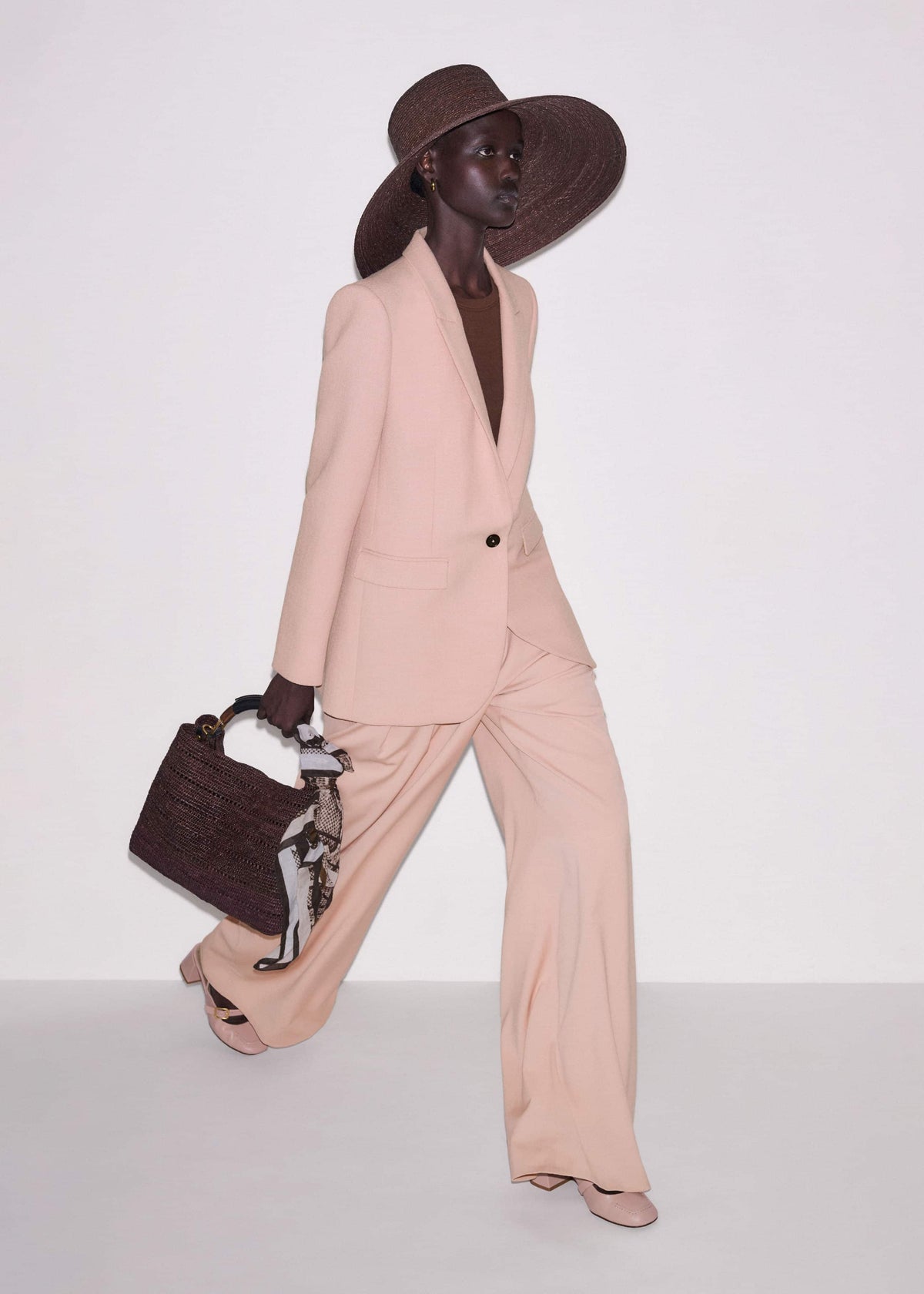 ME+EM Accessories Pink Mary Jane Slingback
