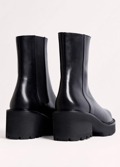 ME+EM Accessories Black Zip Front Boot