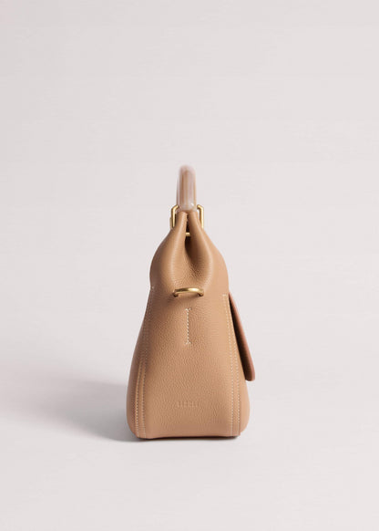 ME+EM Accessories Light Brown Resin Handle Crossbody Bag
