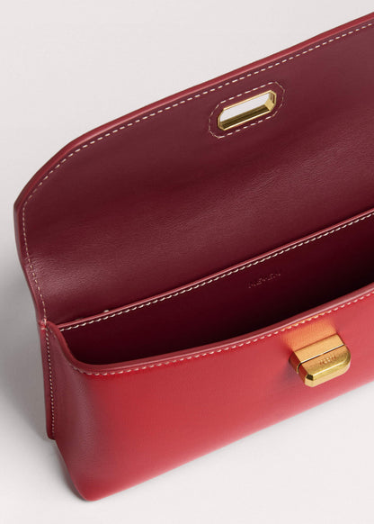 ME+EM Accessories Red Leather Small Pouch