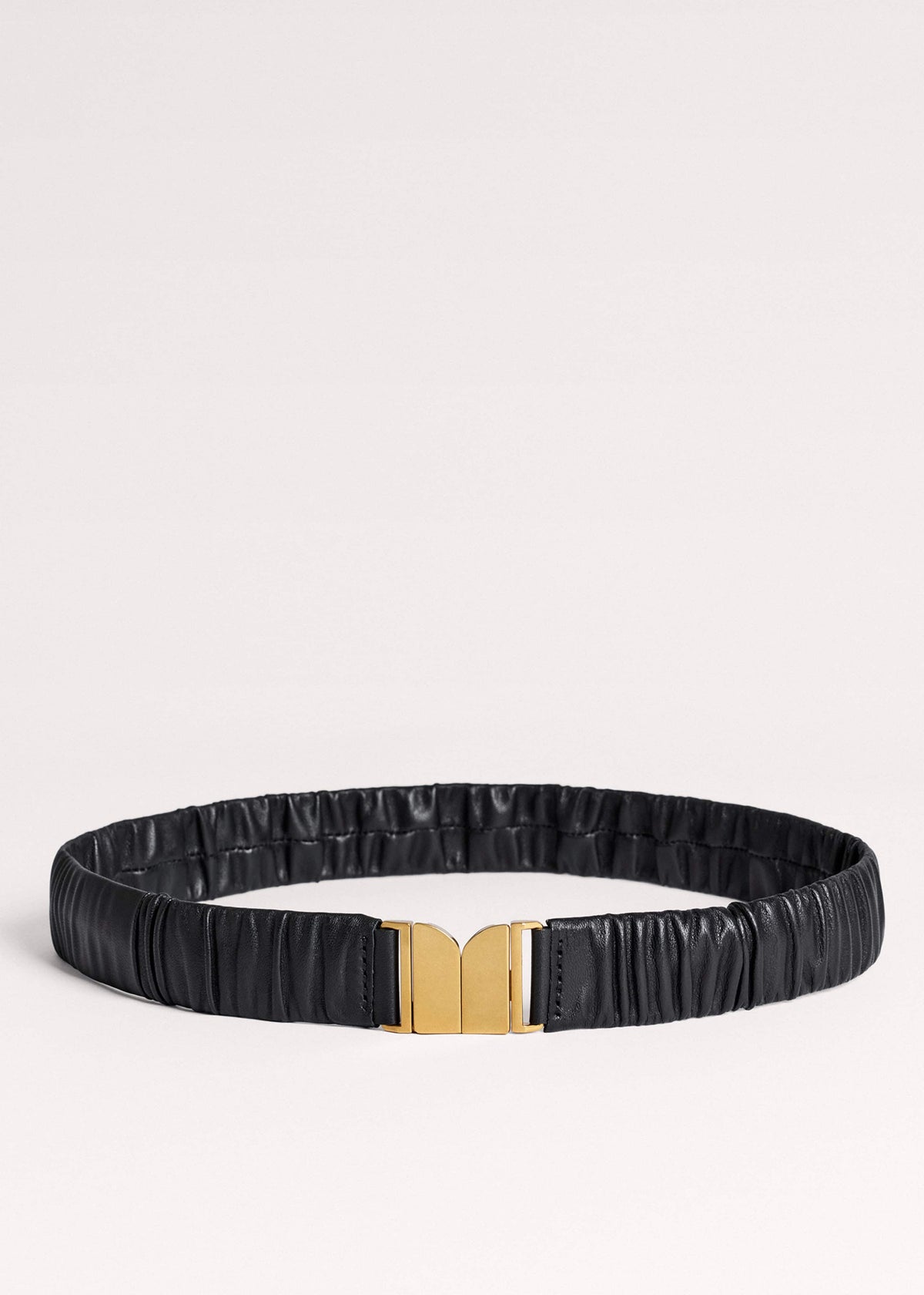 ME+EM Accessories Black Elasticated Belt