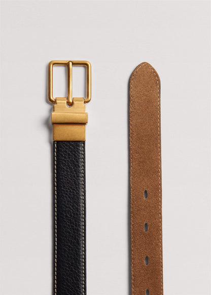 ME+EM Accessories Black Reversible Belt