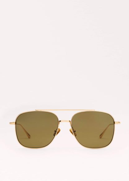 ME+EM Accessories Olive Aviator Sunglasses