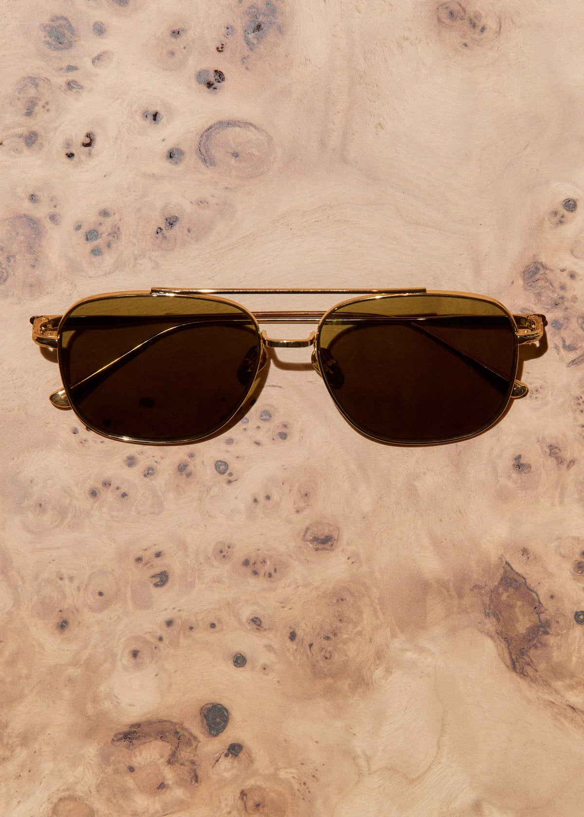 ME+EM Accessories Olive Aviator Sunglasses