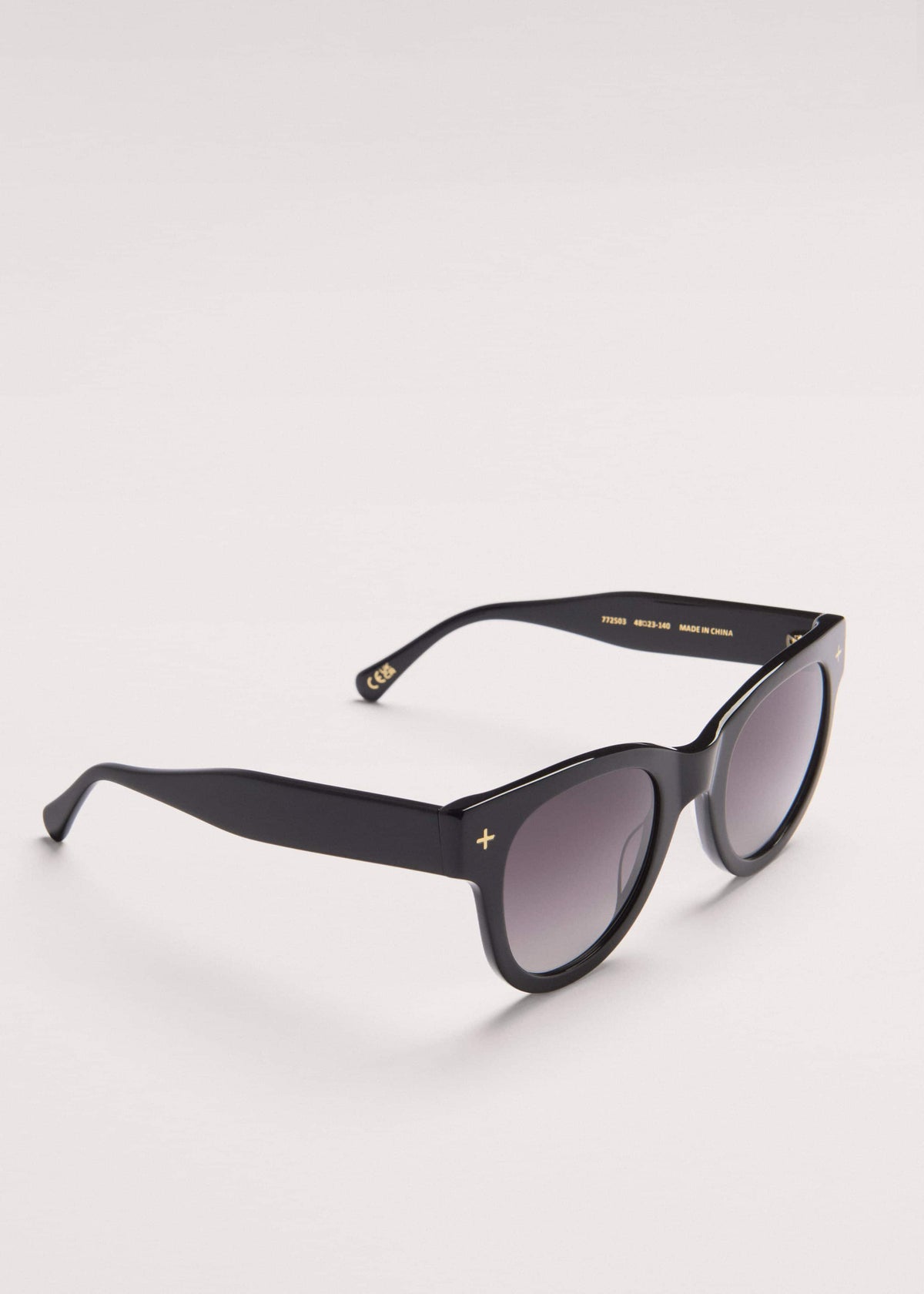 ME+EM Accessories Black D Frame Sunglasses